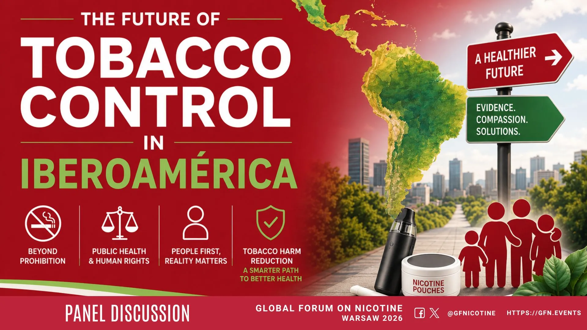 The future of tobacco control in Iberoamérica | #GFN26 Panel