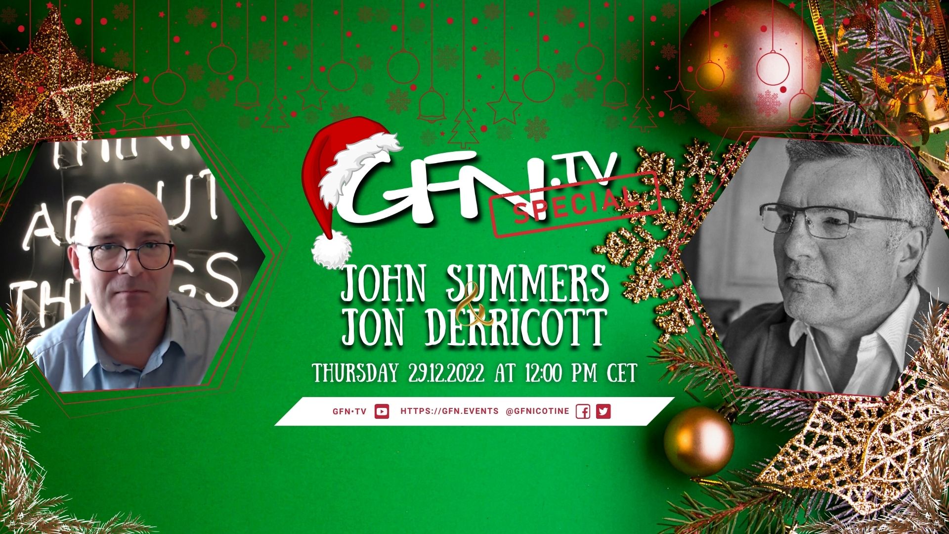 GFN's New Year Wish #8 | THE RIGHT TO ACCESS NICOTINE | John Summers and Jon Derricott