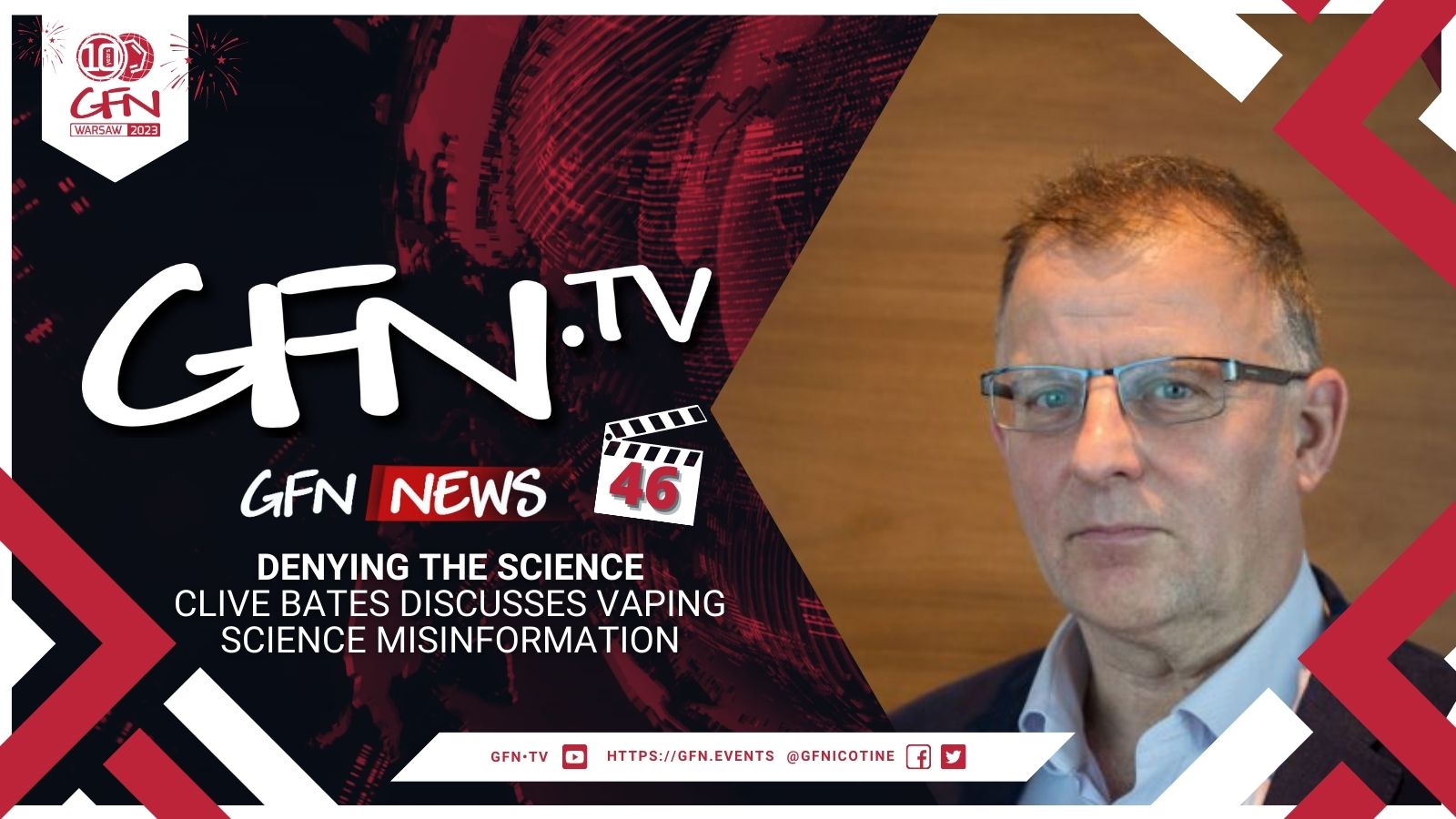 GFN News #46 | DENYING THE SCIENCE | Clive Bates discusses vaping science misinformation