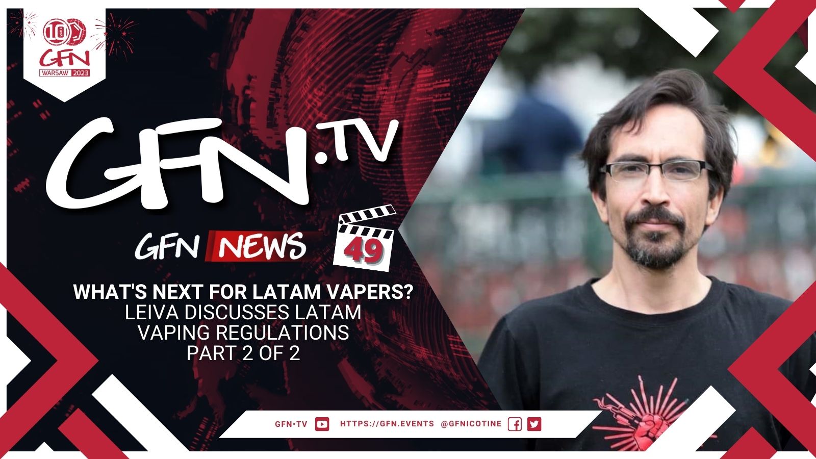 GFN News #49 | WHAT NEXT FOR LATAM VAPERS? | Leiva discusses LATAM vaping regulations | Part 2 of 2
