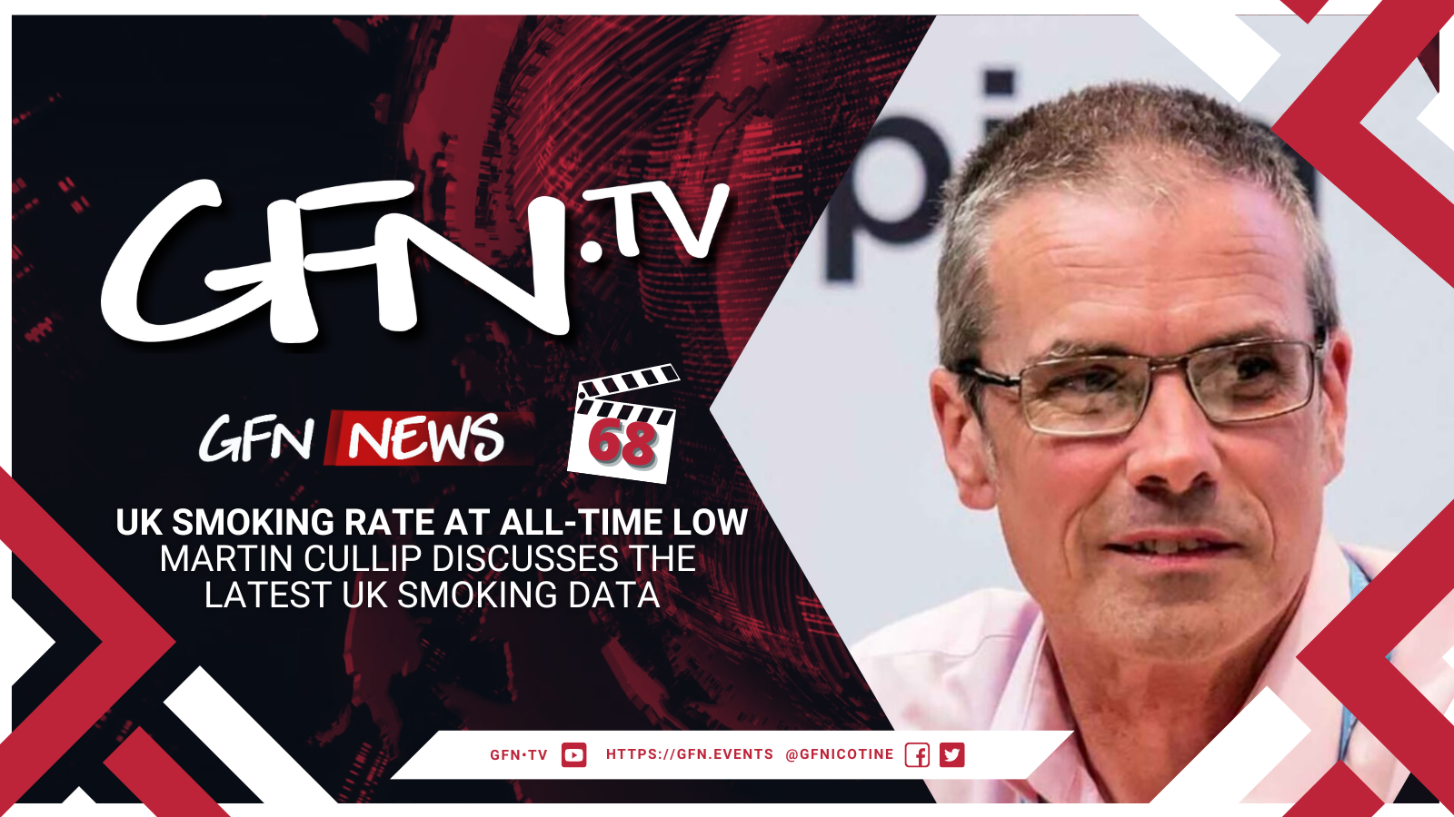 GFN News #68 | UK SMOKING RATE AT ALL-TIME LOW | Martin Cullip discusses the latest UK smoking data