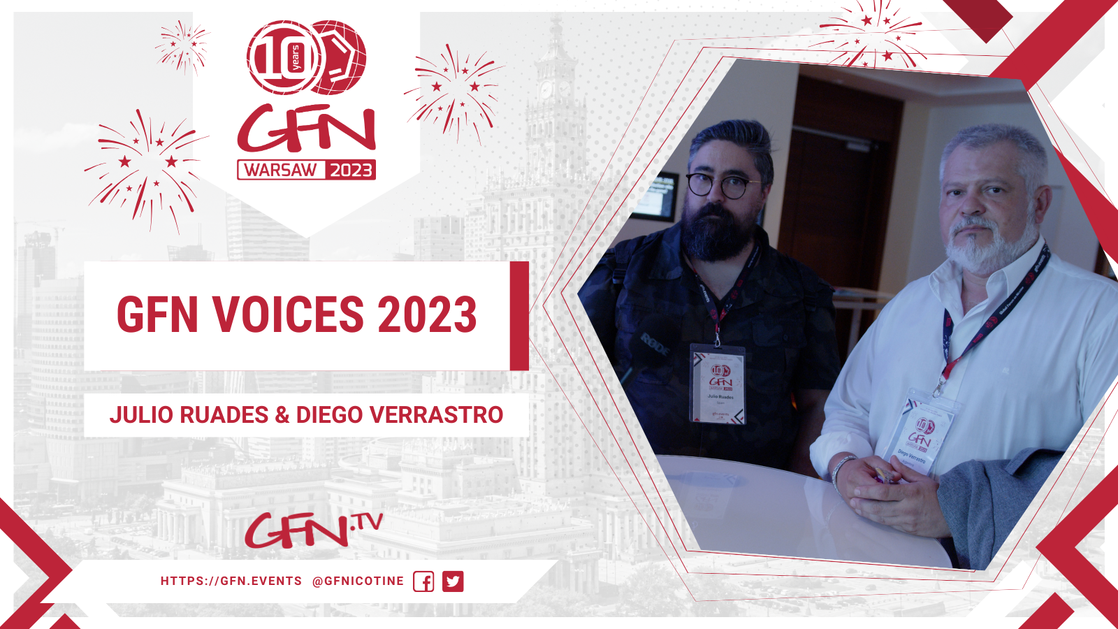 #GFN23 | GFN Voices with Julio Ruades & Diego Verrastro