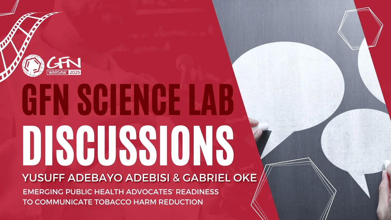 #GFN25 Science Discussion #11 | Research gaps, priorities and advocate readiness for THR in LMICs