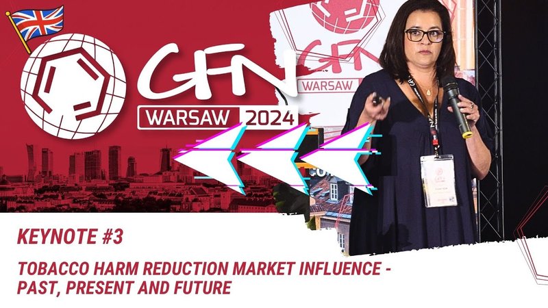 Tobacco harm reduction market influence - past, present and future - Keynote #3 | #GFN24