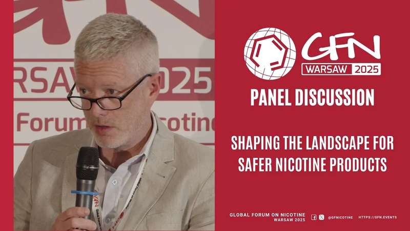 #GFN25 Panel Discussion | Shaping the landscape for safer nicotine products