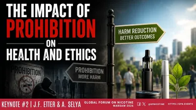 The impact of prohibition on health and ethics #GFN26