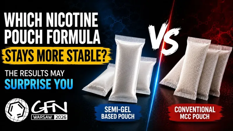 Which Nicotine Pouch Formula Stays More Stable? | #GFN26ScienceLab