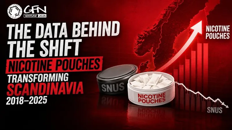 Nicotine Pouches in Scandinavia - How Sales Have Changed From 2018 to 2025? | #GFN26ScienceLab